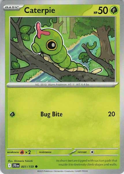 Caterpie - Journey Together #001/159