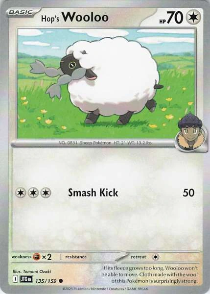 Hop's Wooloo - Journey Together #135/159