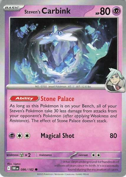 Steven's Carbink - Destined Rivals #086/182