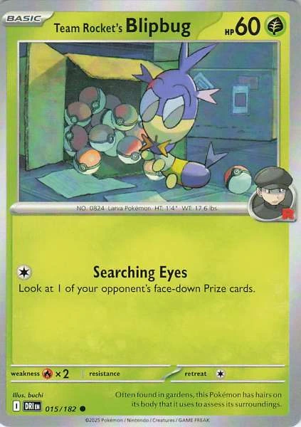 Team Rocket's Blipbug - Destined Rivals #015/182