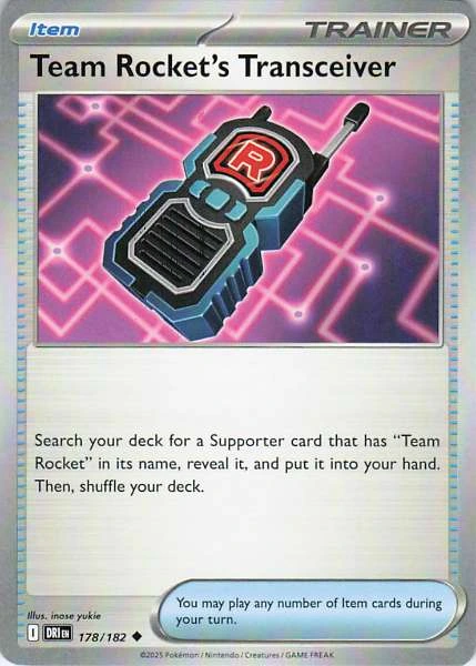 Team Rocket's Transceiver - Destined Rivals #178/182