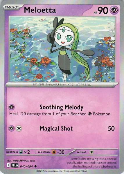 Meloetta - Phantasmal Flames #040/094