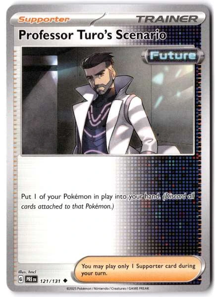 Professor Turo's Scenario - Prismatic Evolutions #121/131