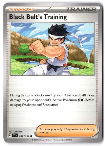 Black Belt's Training - Prismatic Evolutions #097/131