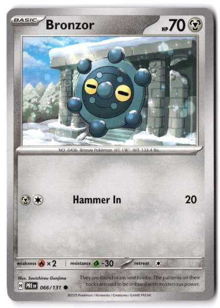 Bronzor - Prismatic Evolutions #066/131