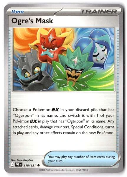 Ogre's Mask - Prismatic Evolutions #118/131