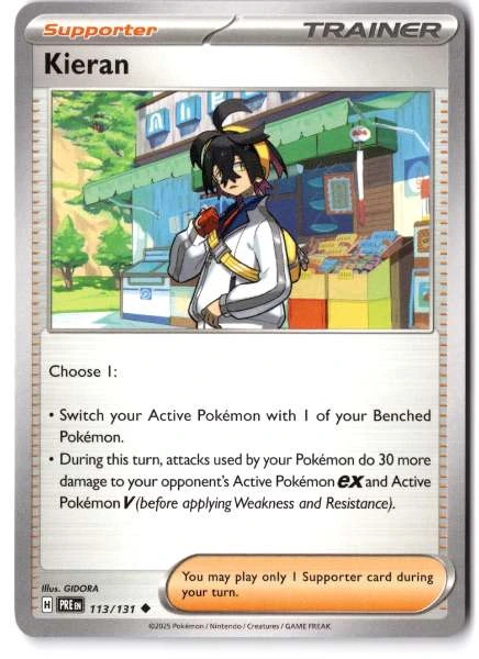 Kieran - Prismatic Evolutions #113/131