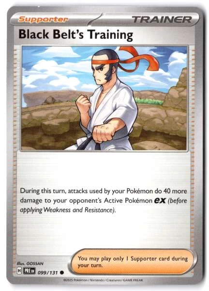 Black Belt's Training - Prismatic Evolutions #099/131