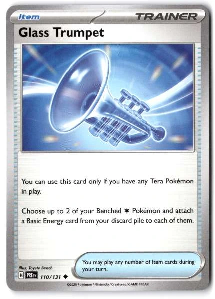 Glass Trumpet - Prismatic Evolutions #110/131
