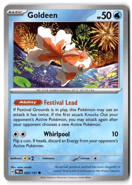 Goldeen - Prismatic Evolutions #020/131