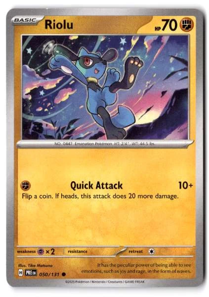 Riolu - Prismatic Evolutions #050/131