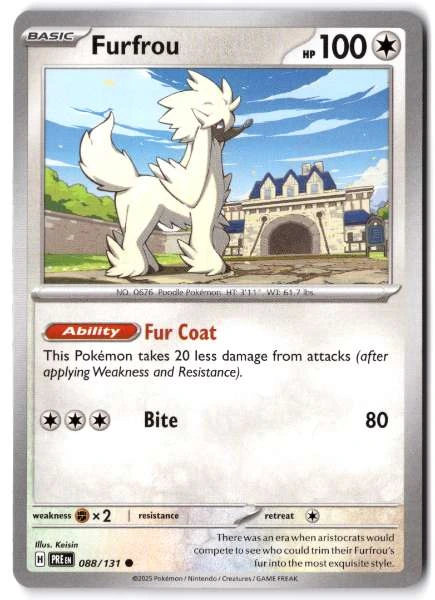 Furfrou - Prismatic Evolutions #088/131