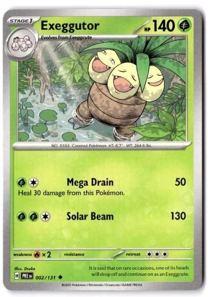 Exeggutor - Prismatic Evolutions #002/131