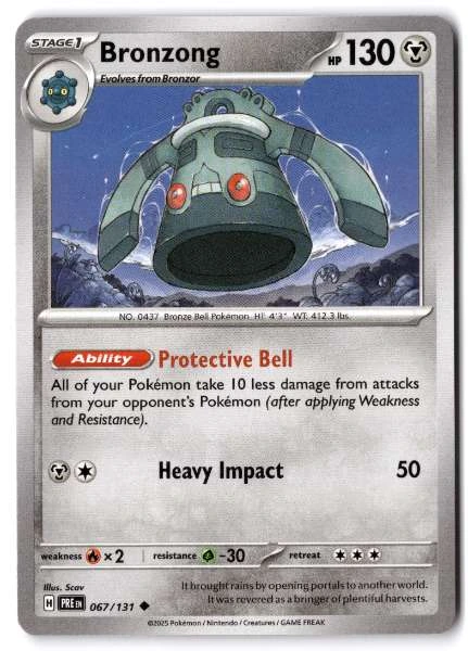 Bronzong - Prismatic Evolutions #067/131