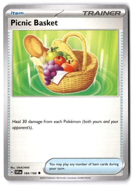 Picnic Basket - Scarlet & Violet Base Set #184/198
