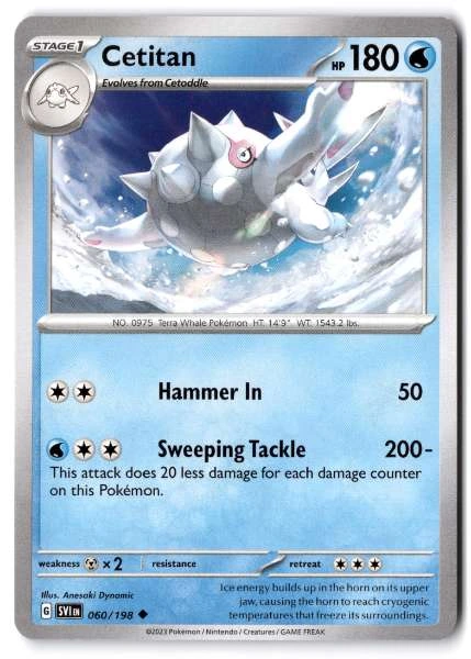 Cetitan - Scarlet & Violet Base Set #060/198