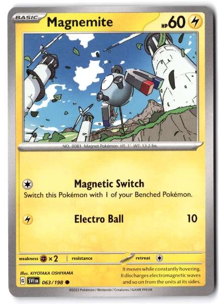 Magnemite - Scarlet & Violet #063/198