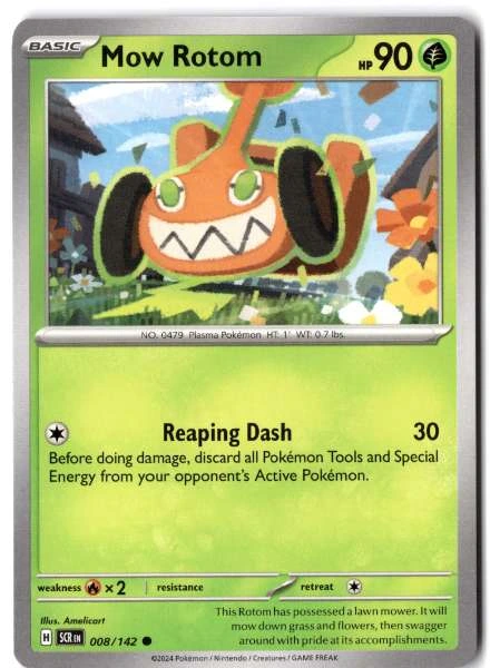 Mow Rotom - Stellar Crown #008/142
