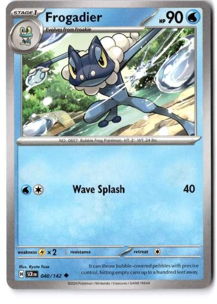 Frogadier - Stellar Crown #040/142