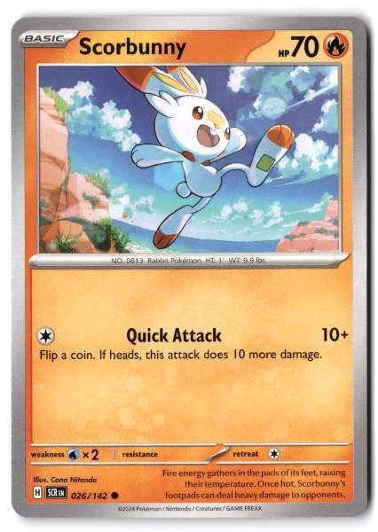 Scorbunny - Stellar Crown #026/142