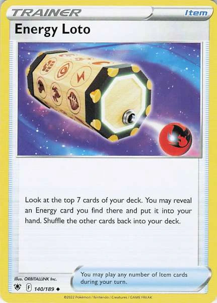 Energy Loto - Astral Radiance #140/189