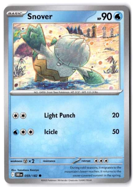 Snover - Destined Rivals #059/182