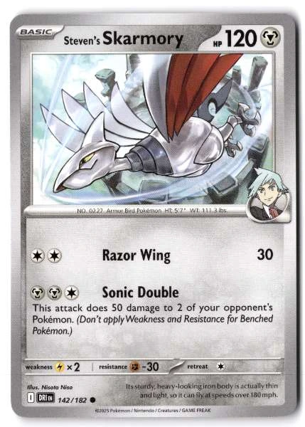 Steven's Skarmory #142/182