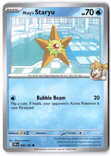 Misty's Staryu #046/182