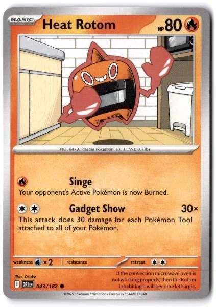 Heat Rotom #043/182