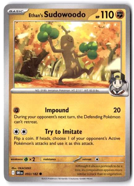 Ethan's Sudowoodo - Destined Rivals #093/182