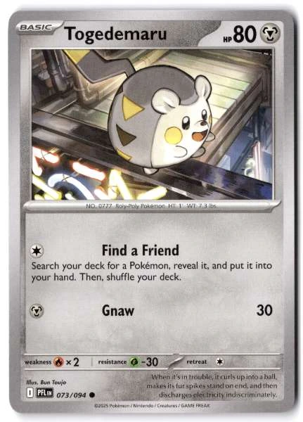 Togedemaru - Phantasmal Flames #073/094