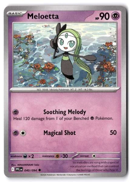 Meloetta - Phantasmal Flames #040/094