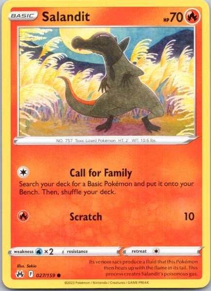 Salandit - Crown Zenith #027/159