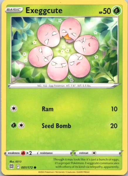Exeggcute - Brilliant Stars #001/172