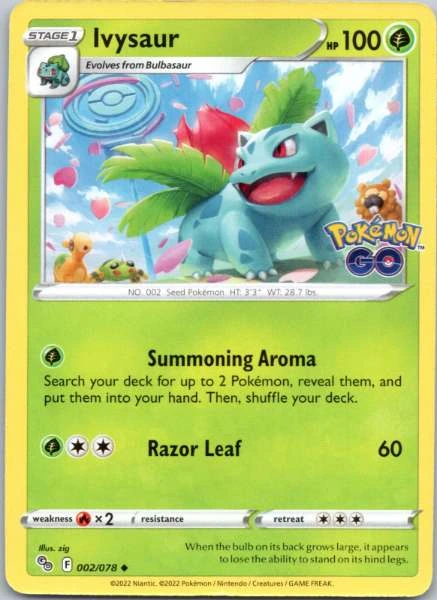 Ivysaur - Pokemon GO #002/078