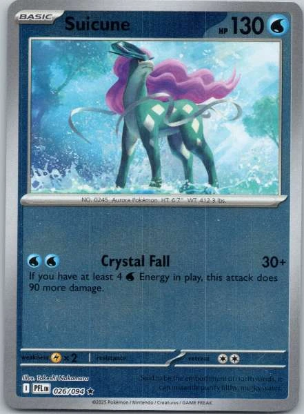 Suicune - Phantasmal Flames #026/094