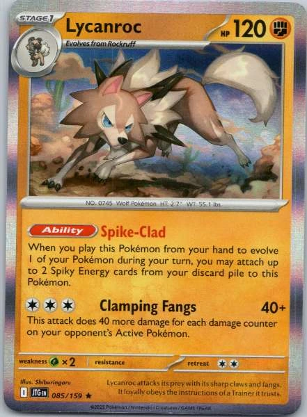 Lycanroc - Journey Together #085/159