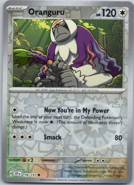 Oranguru - Surging Sparks #156/191
