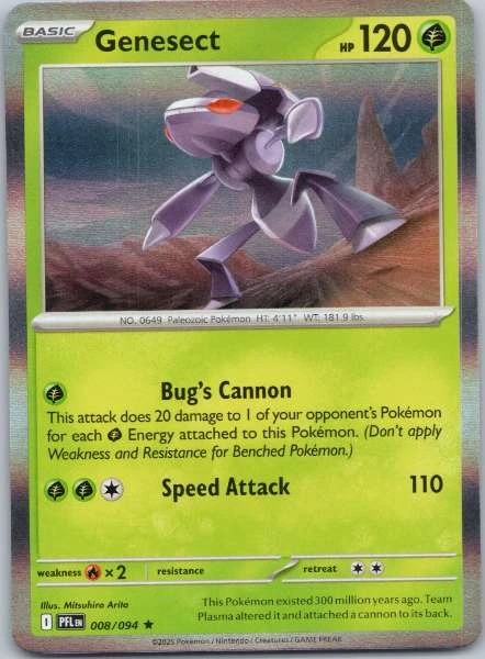 Genesect - Phantasmal Flames #008/094