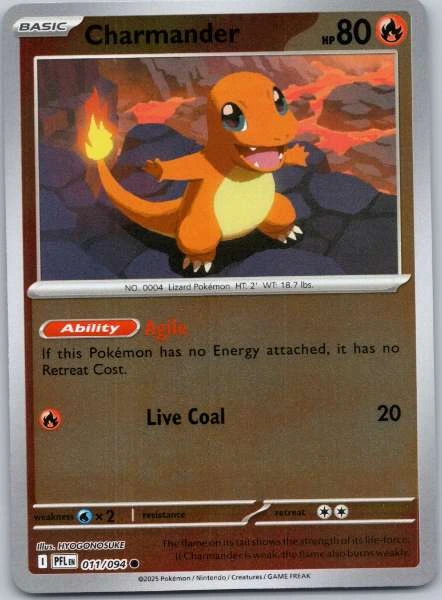 Charmander - Phantasmal Flames #011/094