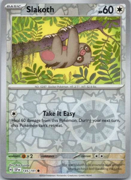 Slakoth - Surging Sparks #145/191