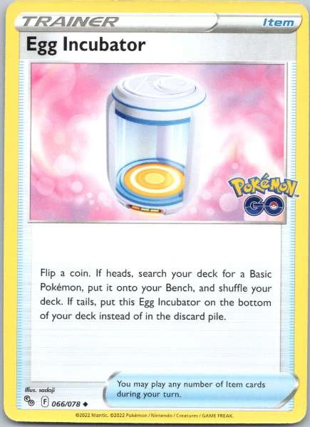 Egg Incubator - Pokémon GO #066/078