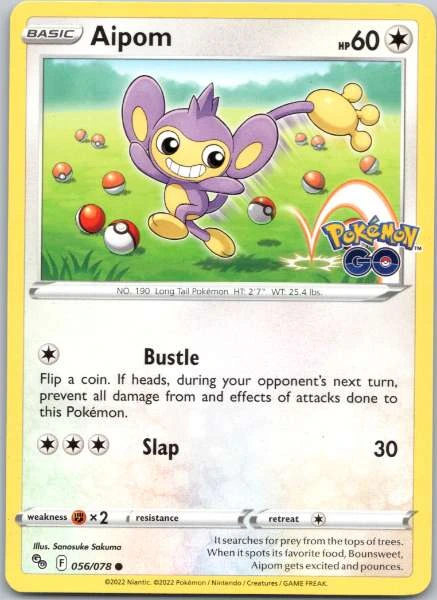 Aipom - Pokemon GO #056/078