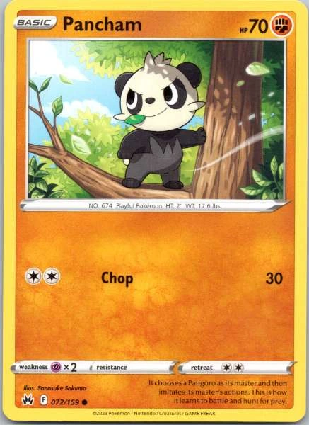 Pancham - Crown Zenith #072/159
