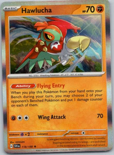 Hawlucha - Scarlet & Violet #118/198