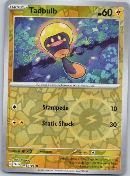Tadbulb - Paldea Evolved #078/193