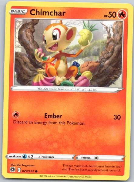 Chimchar - Brilliant Stars #024/172