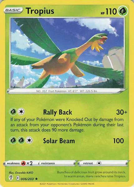 Tropius - Evolving Skies #006/203