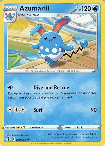 Azumarill - Fusion Strike #059/264