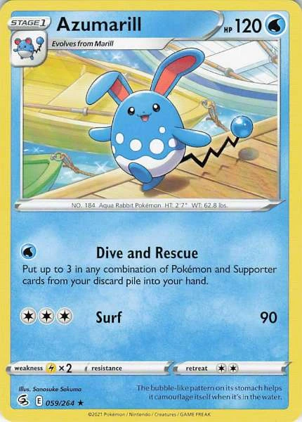 Azumarill - Fusion Strike #059/264